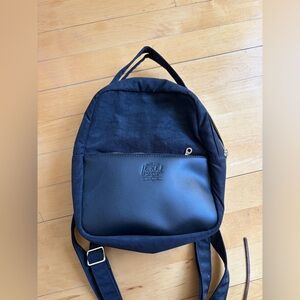 Herschel Black Mini Backpack